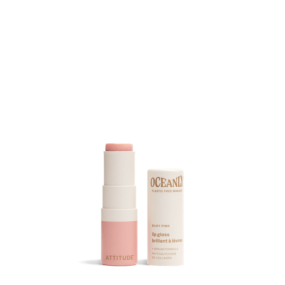 ATTITUDE Oceanly Brillant à Lèvres en Bâton Silky Pink 3.4g Sans odeur 16110_fr?_main?