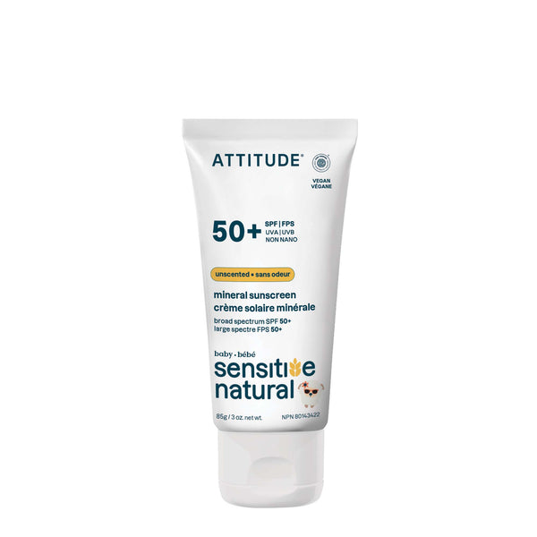 Baby Face & Body Sunscreen - SPF 50 Sensitive Skin
